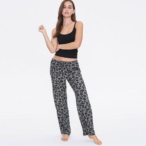 Leopard Print Pajama Pants